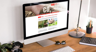 CarboAgrar Website Desktopansicht CarboAgrar Website Desktopansicht