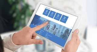 Deutsche Auslandsgesellschaft Deutsche Auslandsgesellschaft Website Tabletansicht