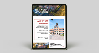 Schloss Eutin Website Tabletansicht