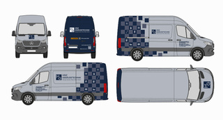 Hinz-Gebaeudetechnik-Sprinter-Beklebung