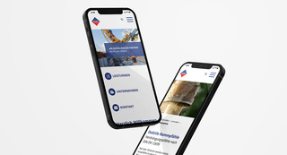 Neidhardt Grundbau Website Mobile Ansicht
