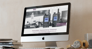 Telemann Website Desktopansicht