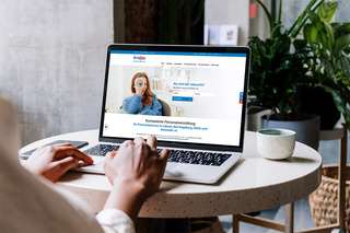 Knoop Personal-Service Website Desktopansicht