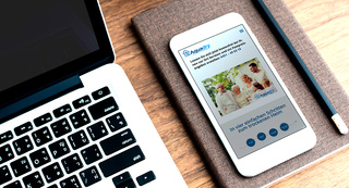 Aquadry Website Mobile Ansicht Aquadry Website Mobile Ansicht