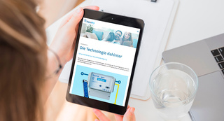 Aquadry Website Tabletansicht Aquadry Website Tabletansicht