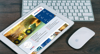 Protecfire Website Tabletansicht