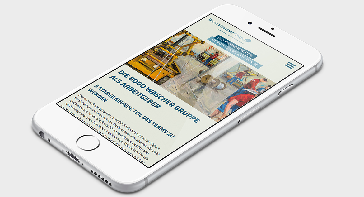 Bodo Wascher Gruppe Karriereportal Mobile Ansicht Bodo Wascher Gruppe Karriereportal Mobile Ansicht