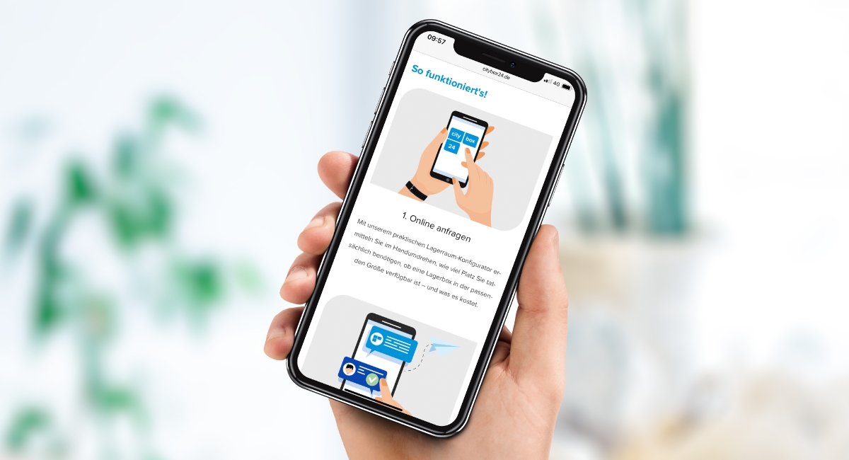 City Box 24 Website Mobile Ansicht
