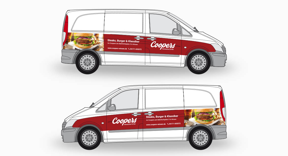 Coopers Fahrzeugbeschrifttung Coopers Fahrzeugbeschrifttung