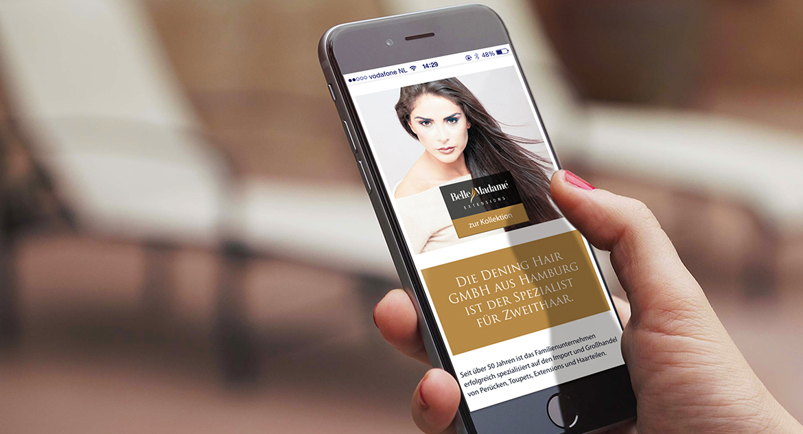 Website Mobile Ansicht Website Mobile Ansicht