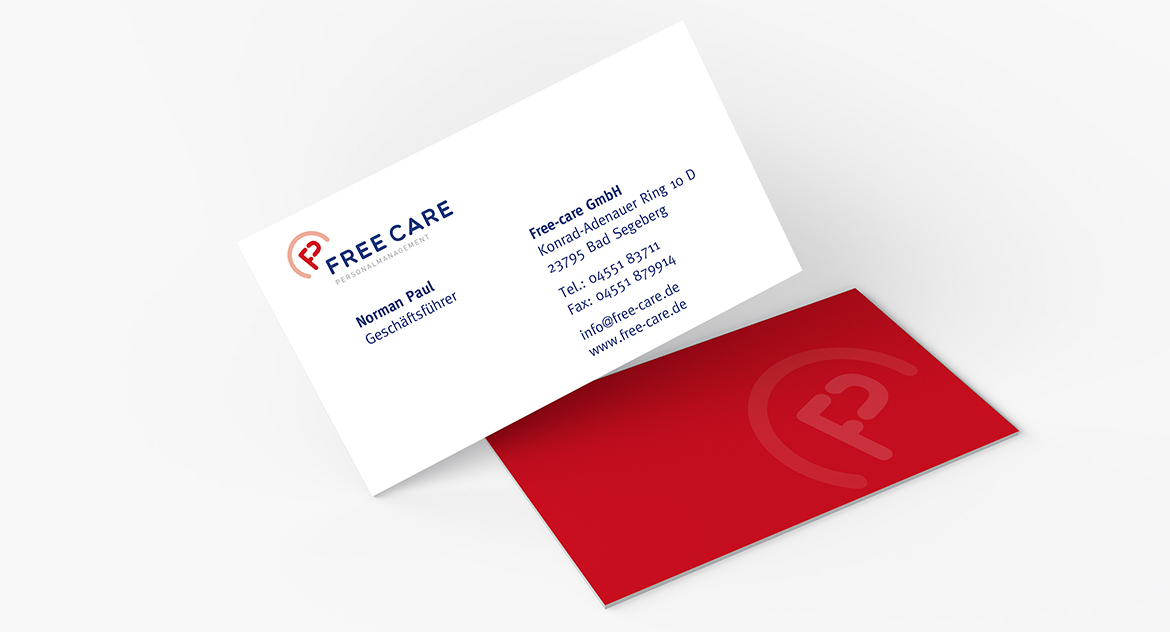 Free-Care Visitenkarten Free-Care Visitenkarten
