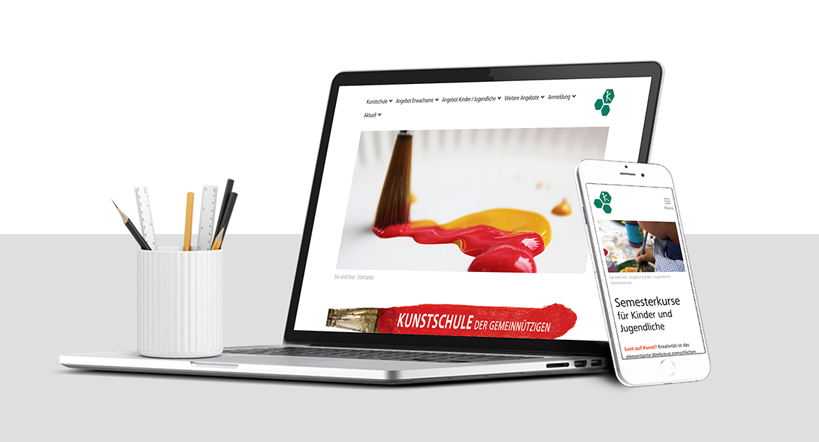 Kunstschule Responsive Website Kunstschule Responsive Website