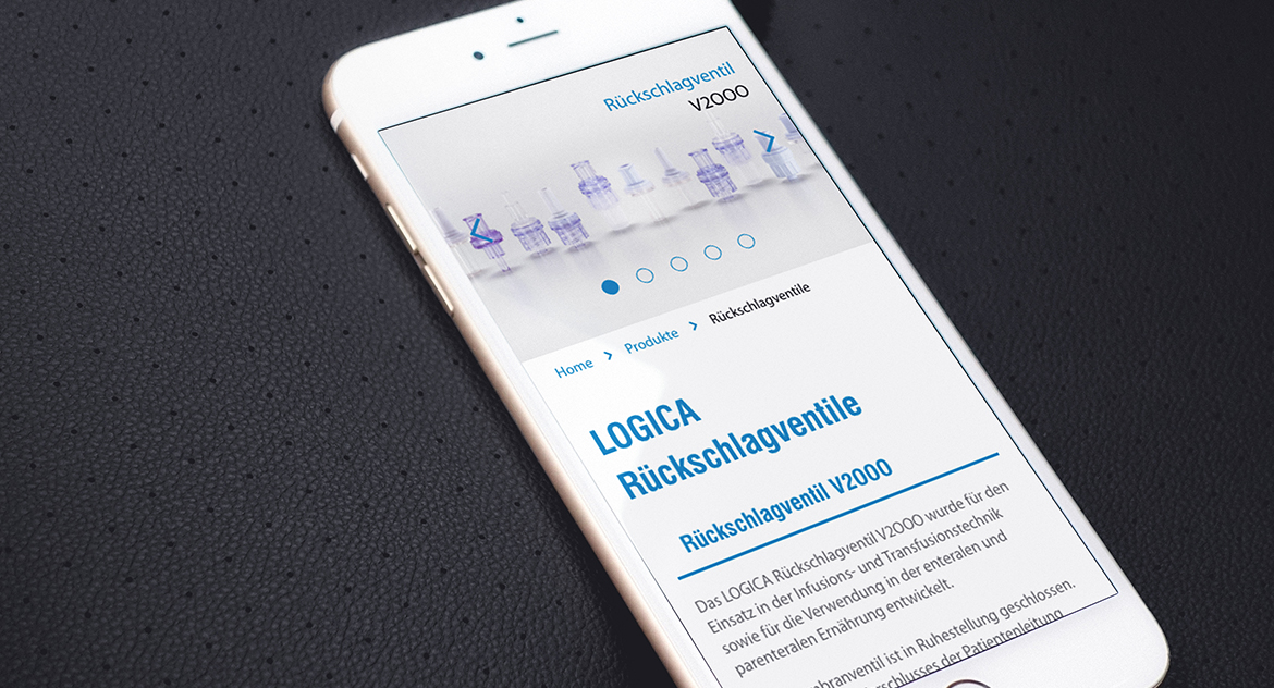 LOGICA Medizintechnik Website