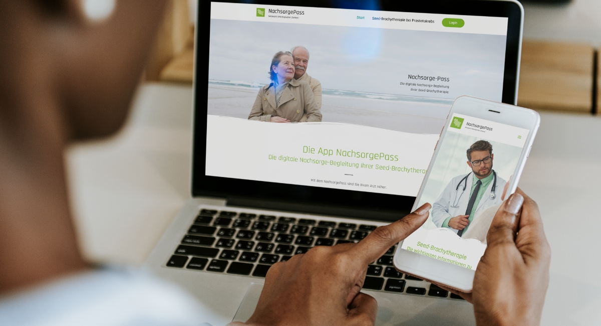 NOZ Netzwek Onkologischer Zentren Responsive Website