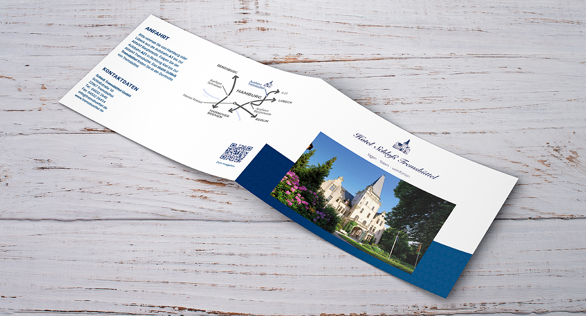 Schloßhotel Tremsbüttel Flyer Schloßhotel Tremsbüttel Flyer