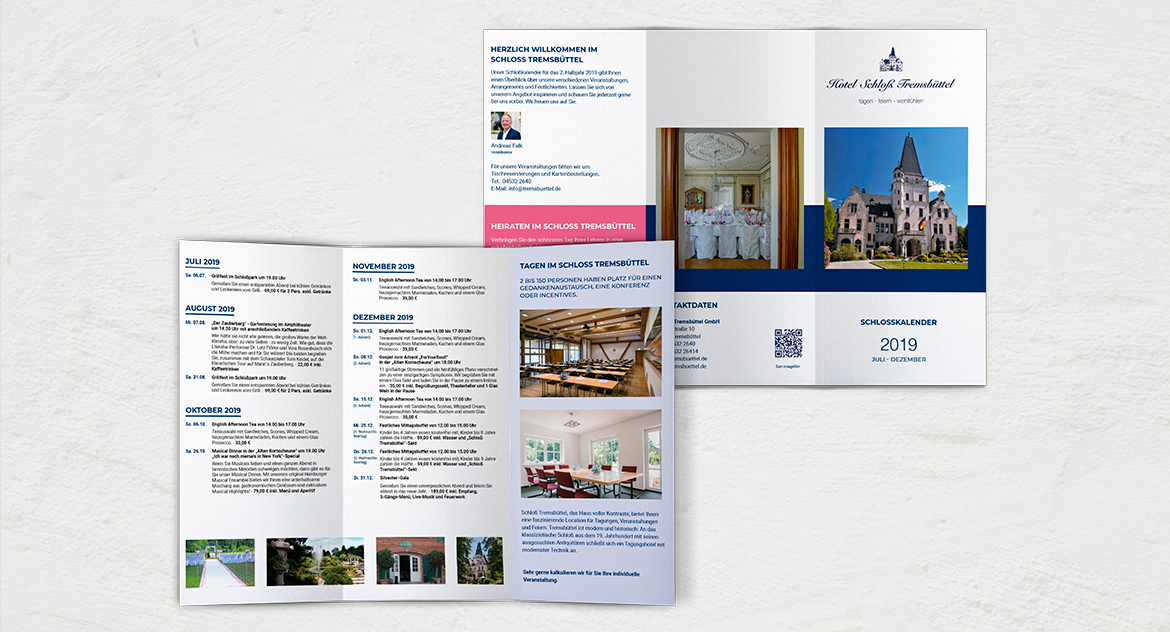Schloßhotel Tremsbüttel Schlosskalender Schloßhotel Tremsbüttel Schlosskalender