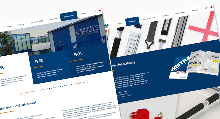 WISTRA Website WISTRA Website