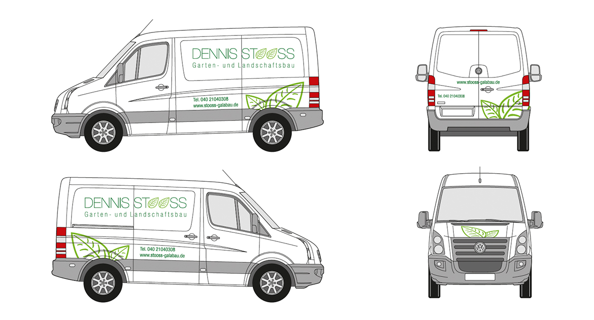 Dennis Stooss Fahrzeugbeschriftung