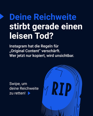 Der Algorithmus-Schock: Bist du Schöpfer oder nur Kopierer? 🦜📸

Instagram hat die Spielregeln geändert, und diesmal...